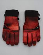 Armada Decker Gore-tex Ski Gloves Resin Print In Red - Red
