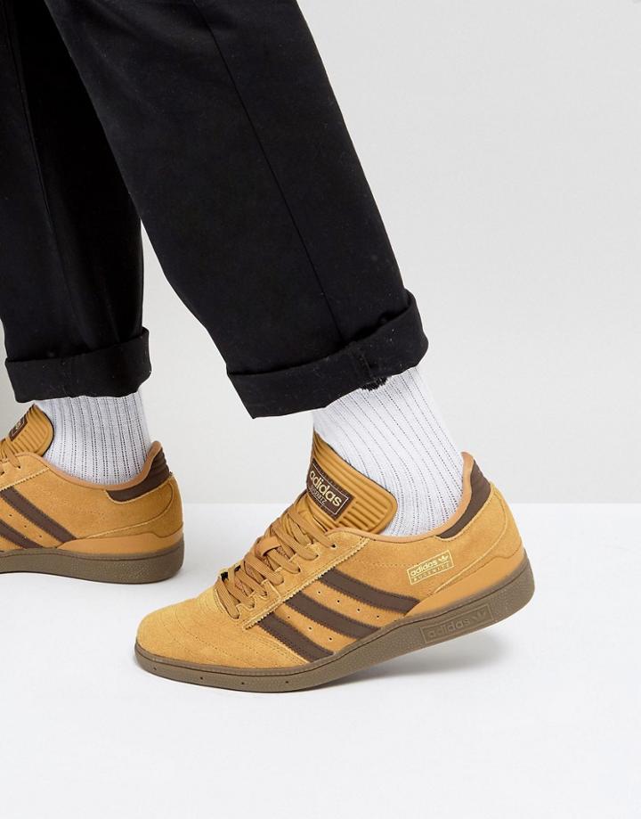 Adidas Skateboarding Busenitz Sneakers In Yellow By3966 - Yellow