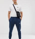 Nike Plus Club Jogger In Navy