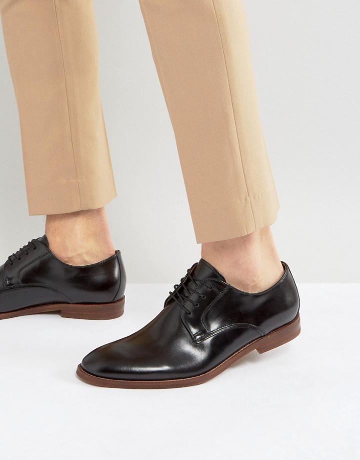 Aldo Yilaven High Shine Derby Shoes - Black