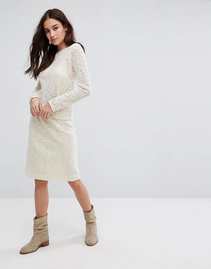 Vanessa Bruno Athe Heva Skirt Co-ord - Cream