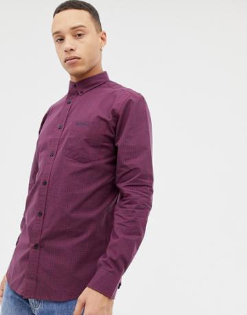 Ben Sherman Gingham Shirt - Red