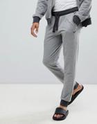 Emporio Armani Ea Logo Sweat Joggers In Gray - Gray
