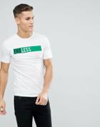 Only & Sons T-shirt With Endless Slogan - White