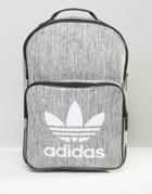 Adidas Originals Casual Class Backpack In Black Bk7119 - Black