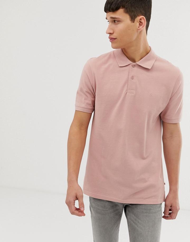 Jack & Jones Essentials Polo In Pink - Pink