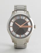 Armani Exchange Ax2199 Silver Bracelet Watch Exclusive To Asos - Silver