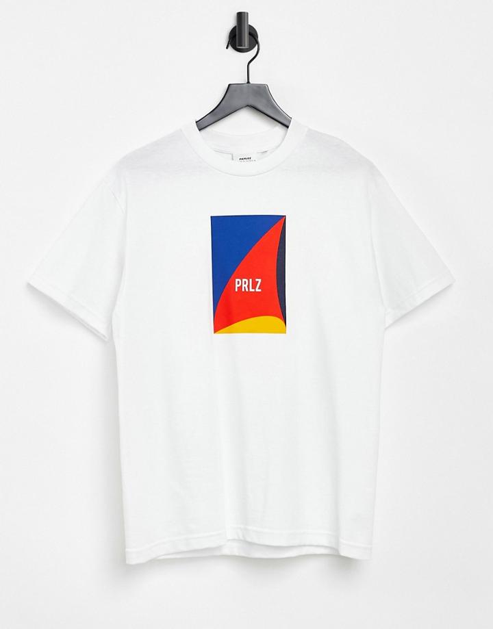 Parlez Marieholm Printed T-shirt In White