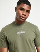Ellesse T-shirt With Logo In Khaki-green