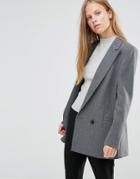 Ganni Moscow Tailor Single Button Blazer
