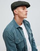 Boardmans Harris Tweed Bakerboy Hat - Brown