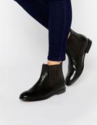H By Hudson Wexford Leather Chelsea Boots - Black