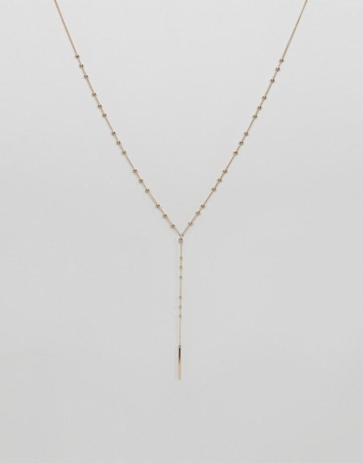 Aldo Pendant Necklace - Gold
