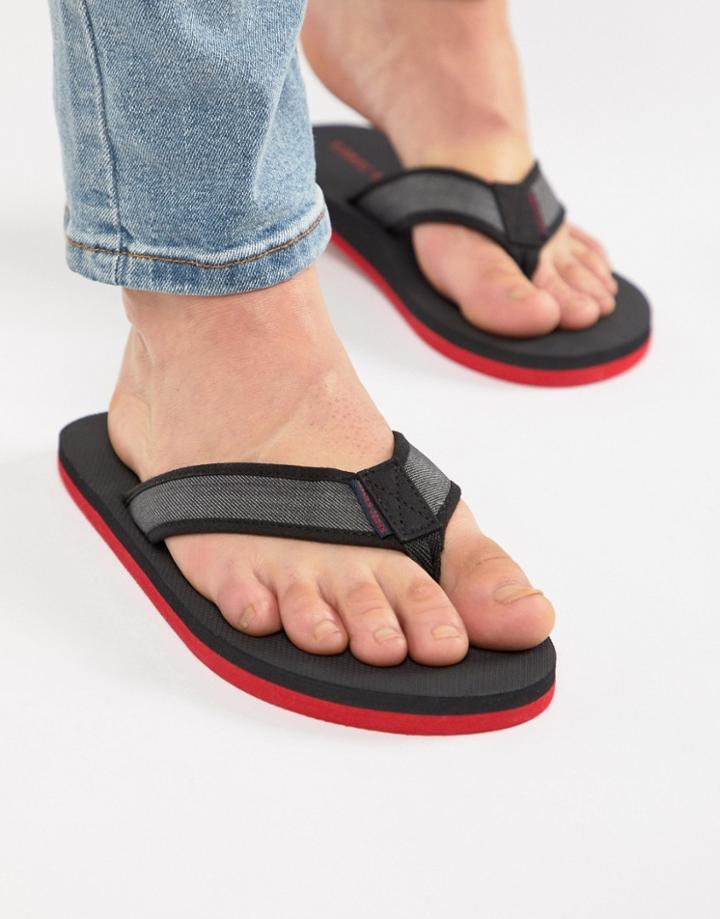 Jack & Jones Comfort Flip Flops - Black
