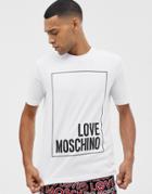 Love Moschino Box Logo T-shirt - White