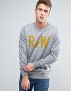 G-star Rightrege Print Sweatshirt - Gray
