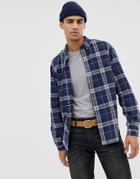 Hymn Multi Check Shirt-blue