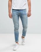 Kiomi Skinny Fit Jeans - Blue