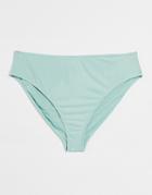 Warehouse Sage Green Bikini Bottom In Green