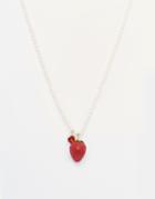 N2 By Les Nereides Strawberry Necklace - Red
