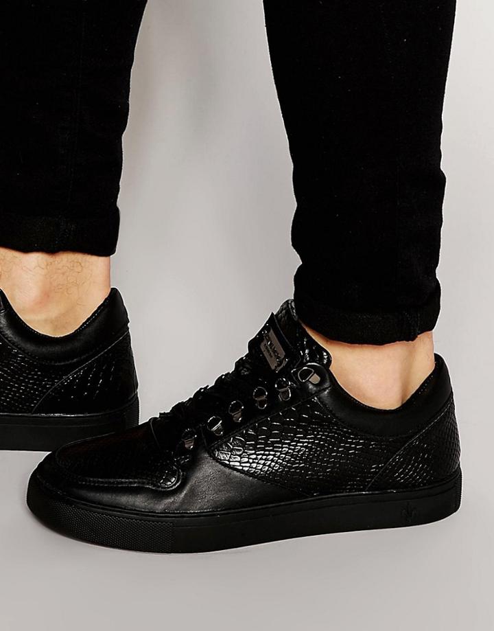 Criminal Damage Detroit Sneakers - Black