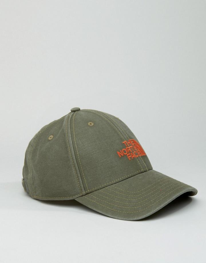 The North Face Classic Logo Baseball Cap Green - Green