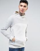 Scotch And Soda Twisted Hoodie - Gray