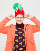 Boland Christmas Elf Hat With Bells - Green