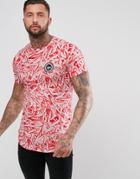 Hype Holidays T-shirt With Sweets Print - Pink