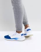 Puma Tsugi Shinsei Sneaker In Blue And White - Blue