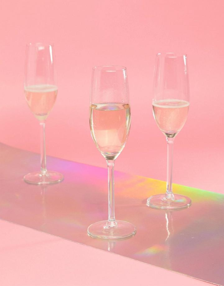 Typo Wedding Holographic Table Runner 8ft - Multi