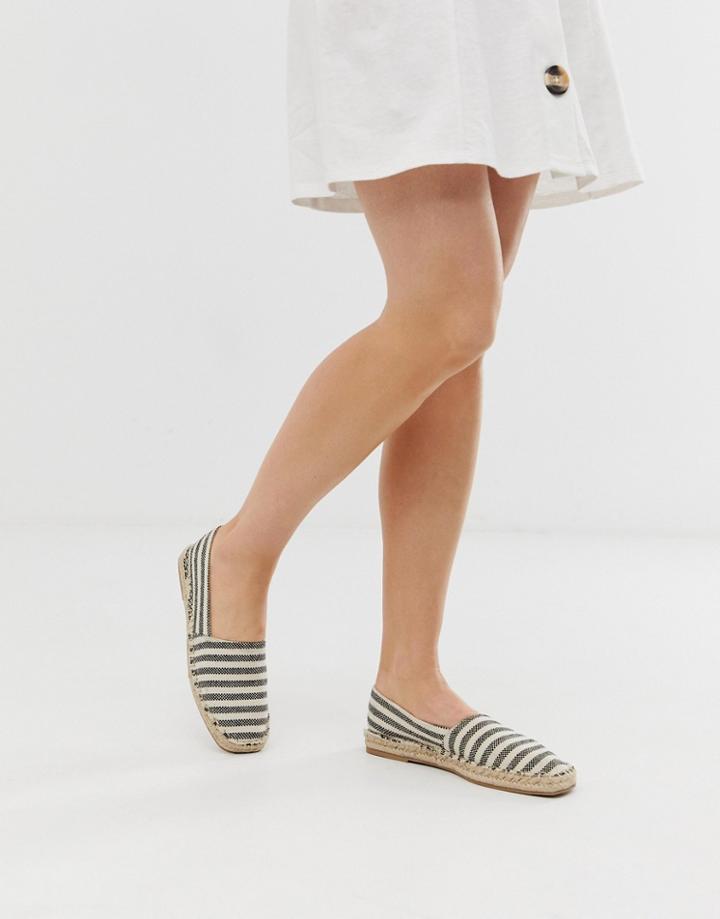 Qupid Square Toe Espadrilles - Multi