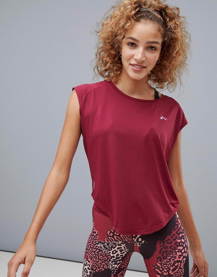 Only Play Velvet Tape T-shirt - Red