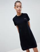 Fred Perry Twin Tipped Heavyweight T-shirt Dress - Black