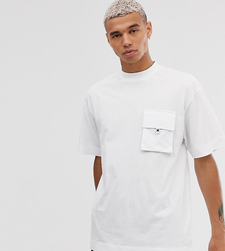 Collusion Pocket T-shirt - White