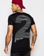 Friend Or Faux Frequency T-shirt Back Print - Black