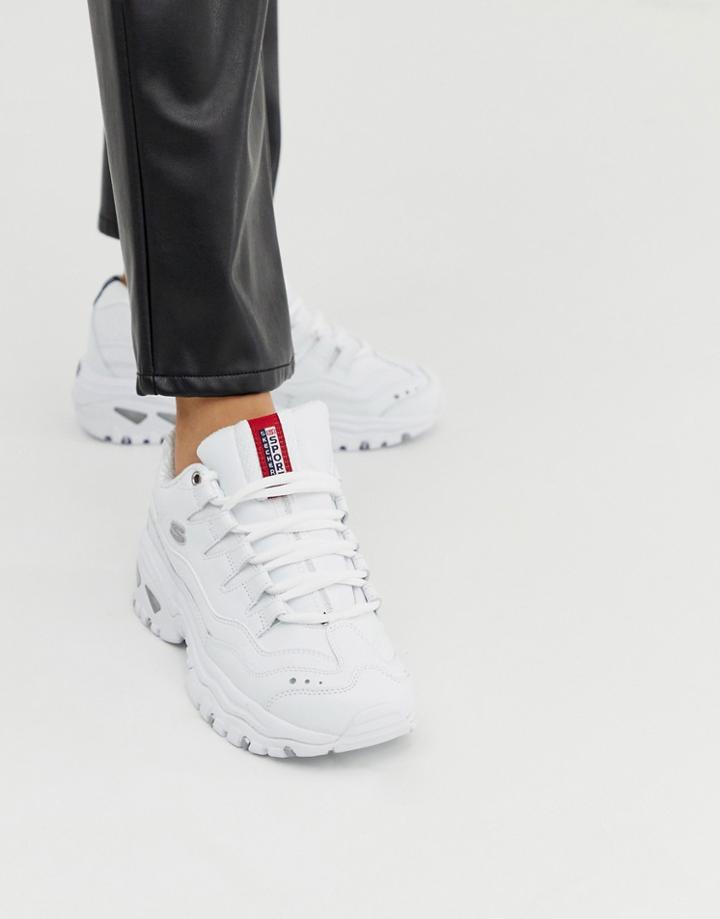 Skechers Energy Sneakers In White - Multi