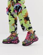 Buffalo X Jaded London Dragon Chunky Sneakers - Multi