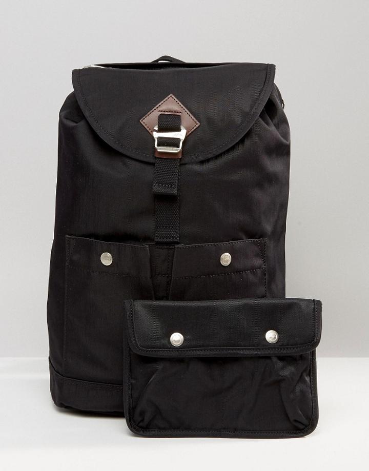 Doughnut Backpack Montana In Black - Black