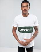 New Era T-shirt With Jets Panel - White