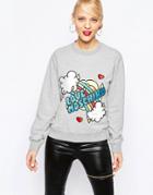 Love Moschino Patchwork Sweatshirt - Gy1