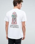 New Love Club Gumball Back Print T-shirt - White