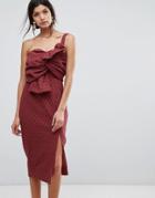 C/meo Collective Give You Up Dress - Red