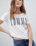 Tommy Jeans Logo T-shirt - White