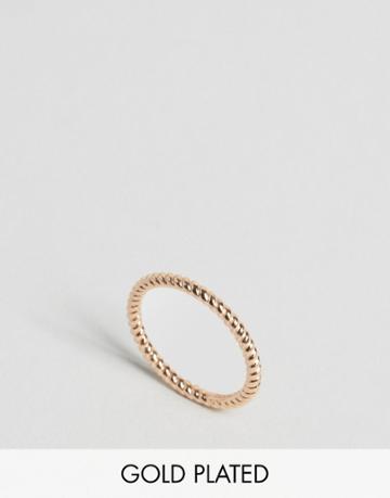 Pieces & Julie Sandlau Rose Gold Plated Judy Ring - Rose Gold