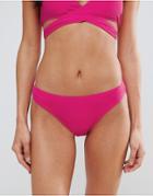 Oasis Wrap Bikini Bottom - Pink