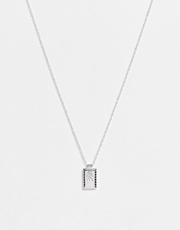 The Status Syndicate Sterling Silver Pendant Necklace