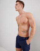 Burton Menswear Swimwear Shorts In Navy - Navy