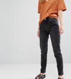 Weekday Seattle High Waist Mom Jeans - Black