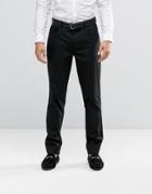 Asos Skinny Smart Pants With 5 Pockets In Black - Black